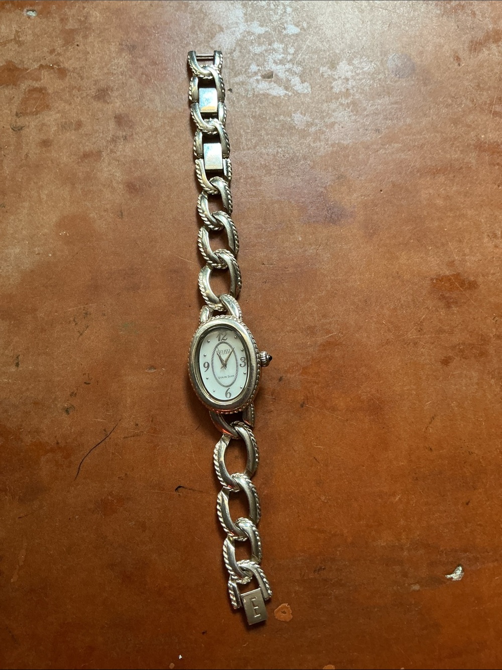 Vintage Ecclissi Watch With Sterling Silver Case
